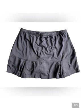 bolle Athletic tennis Skirt in Charcoal
